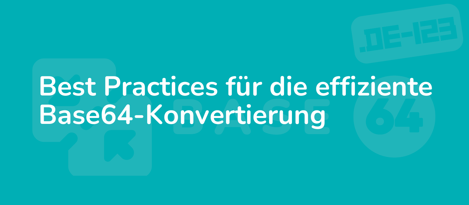 professional graphic illustrating efficient base64 conversion with modern design elements showcasing best practices high resolution attention to detail