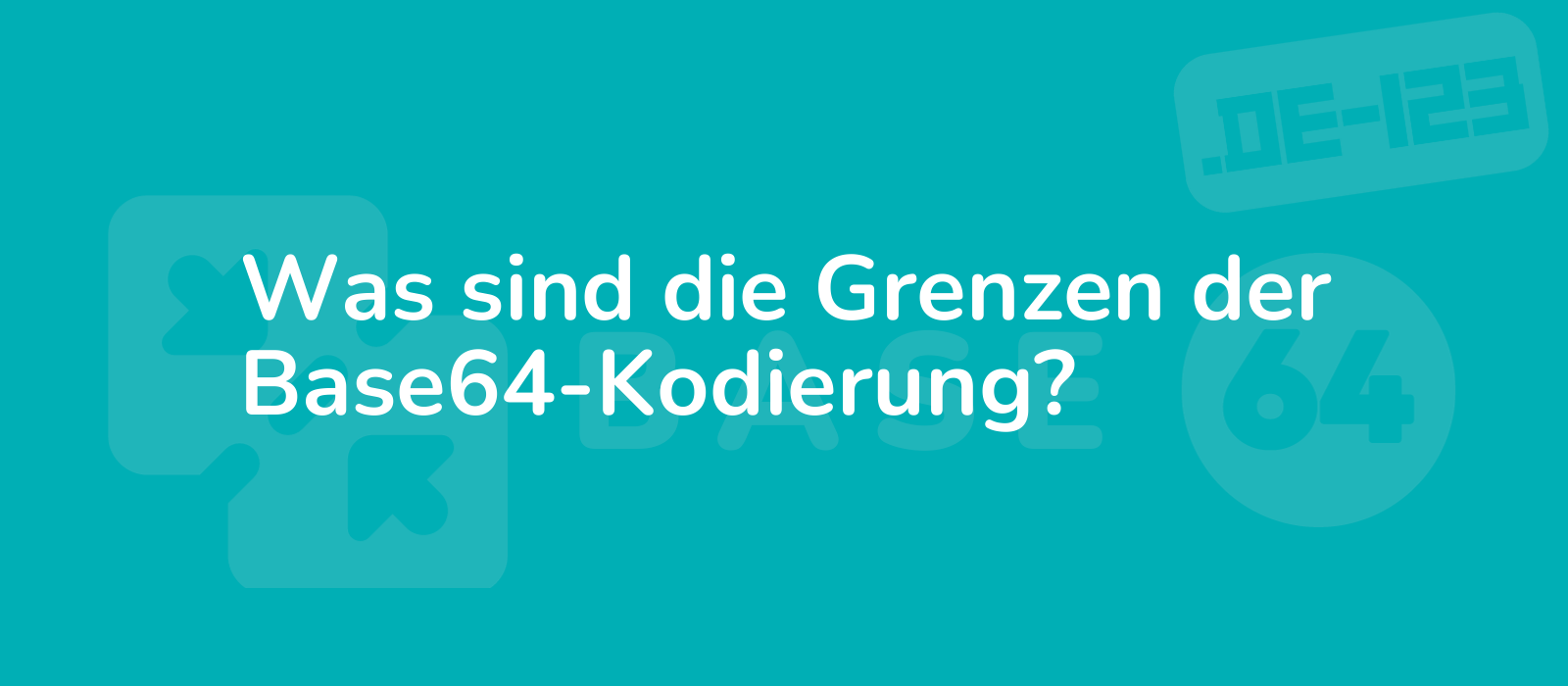 a clean and minimalistic image illustrating the concept of base64 encoding limits with a simple background and concise details
